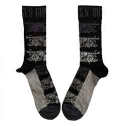 Guns N' Roses Monochrome Pistols Socks