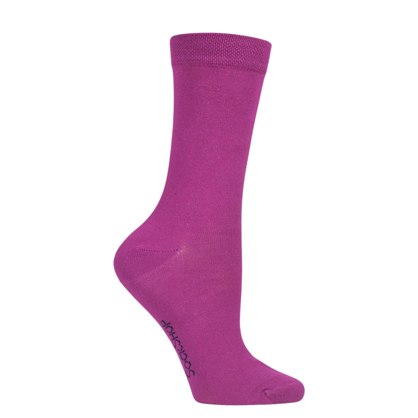 
                  
                    Rainbow Bamboo - Pink - Kiss from a Rose. A pair of pink bamboo socks.
                  
                