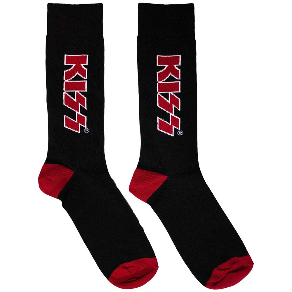 KISS Red Logo Socks