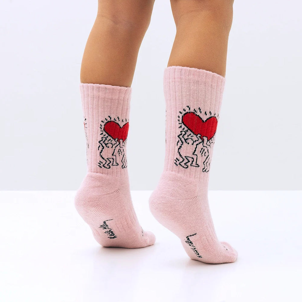 
                      
                        Keith Haring Heart Kids Athletic Socks
                      
                    