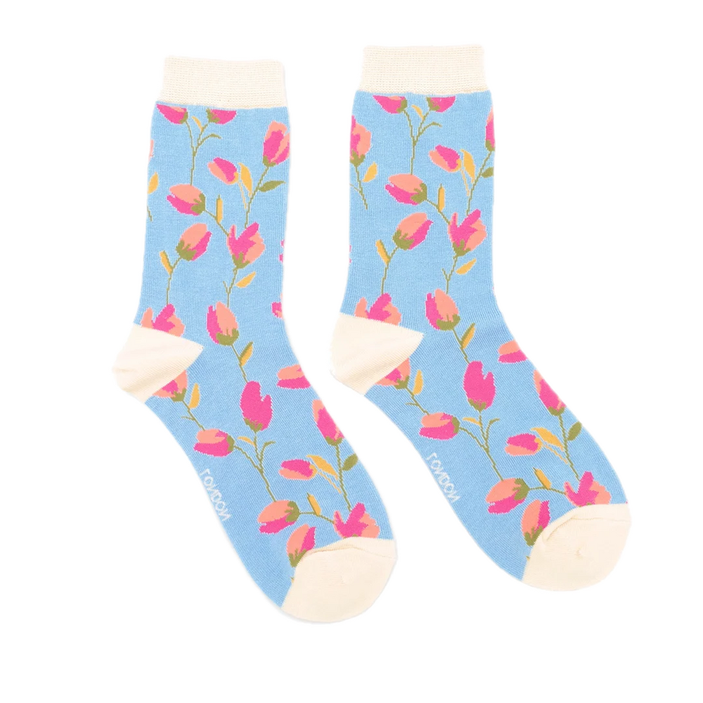 
                      
                        Ditsy Flowers Bamboo Socks - Miss Sparrow
                      
                    