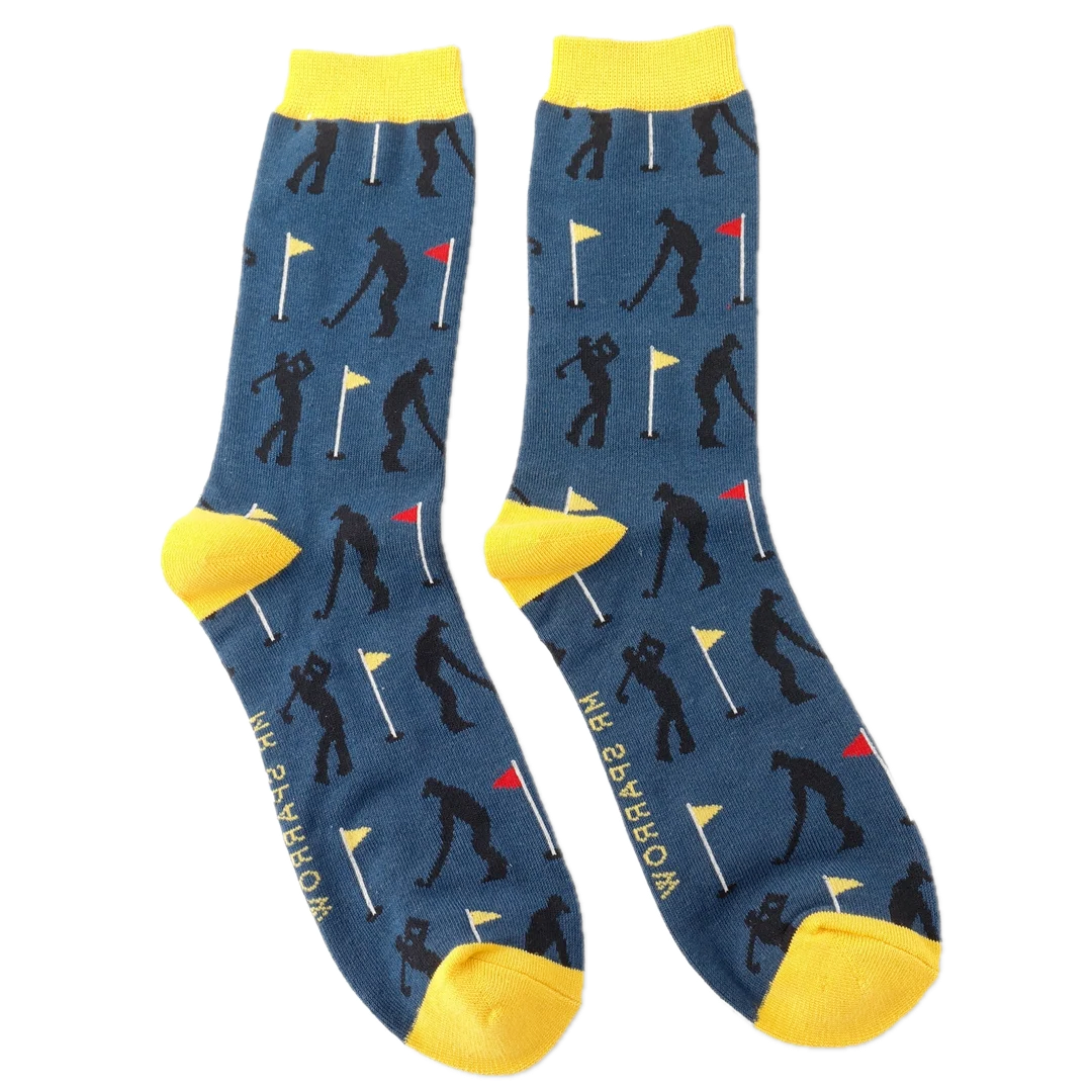 Golfers Bamboo Socks - Miss Sparrow