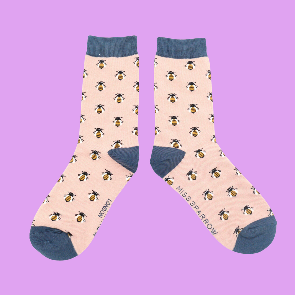 
                      
                        Honey Bees Bamboo Socks - Miss Sparrow
                      
                    