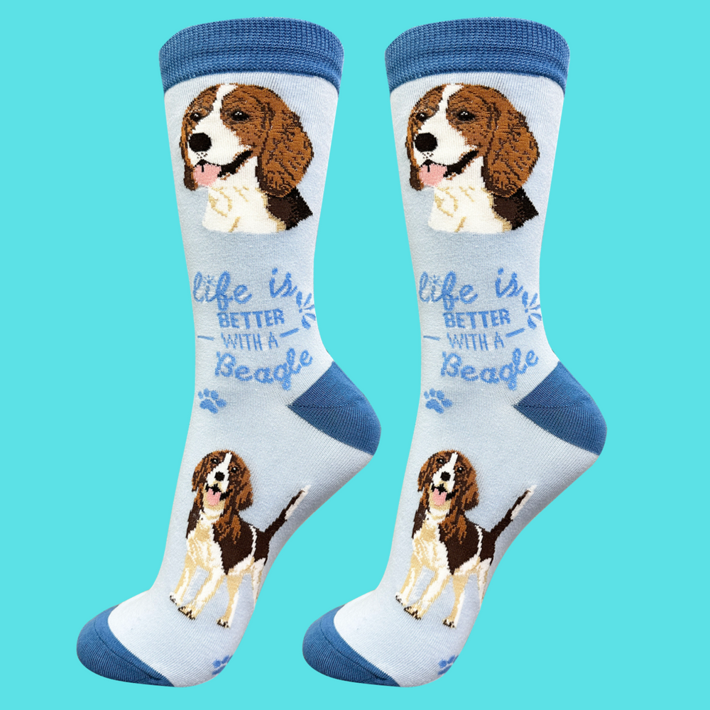 
                      
                        Life is Better With a Beagle Dog Socks
                      
                    