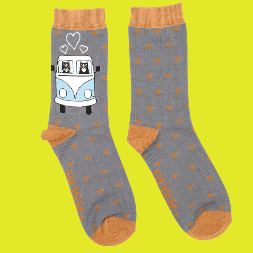 
                      
                        Road Trip Cats Bamboo Socks
                      
                    