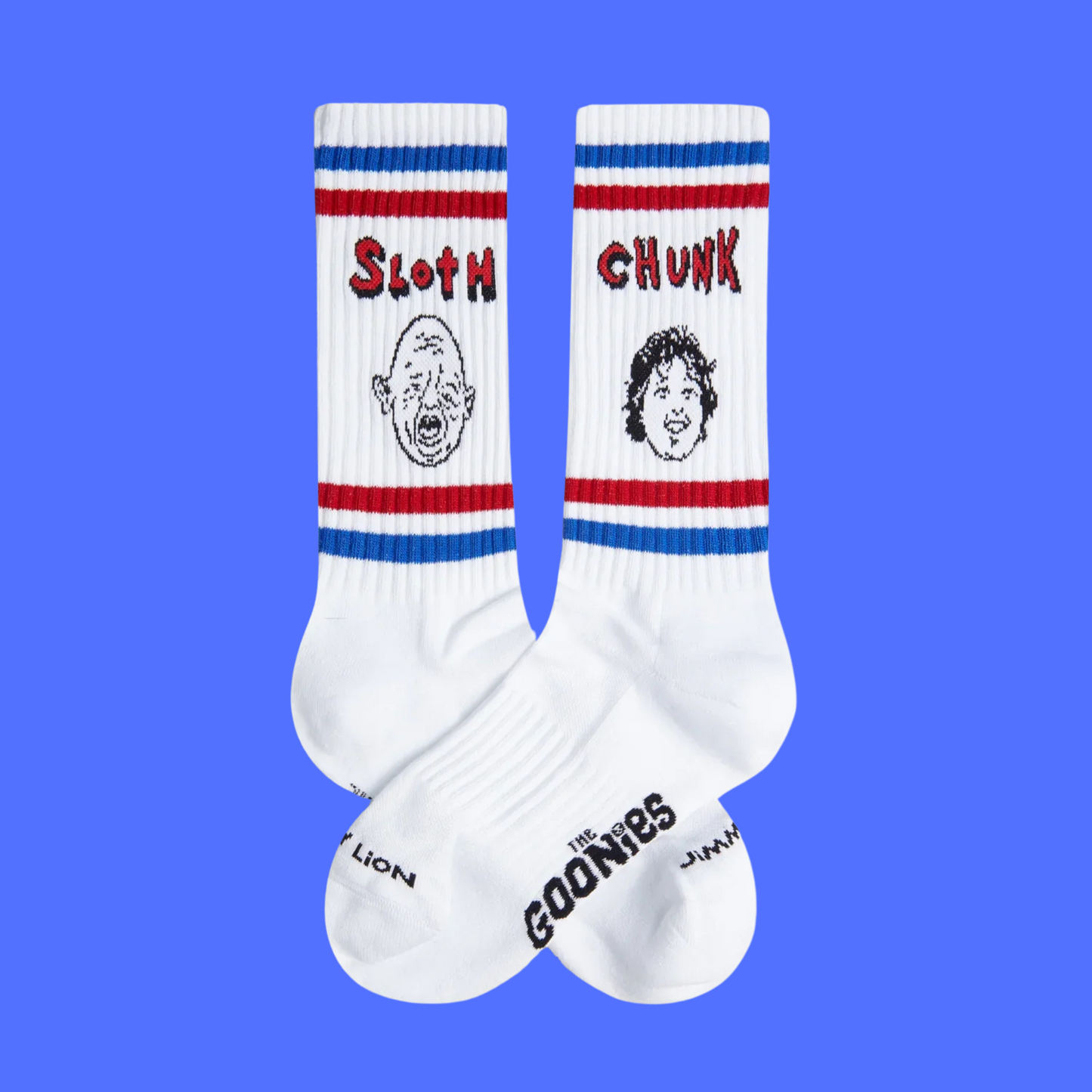 The Goonies Sloth and Chunk Athletic Socks