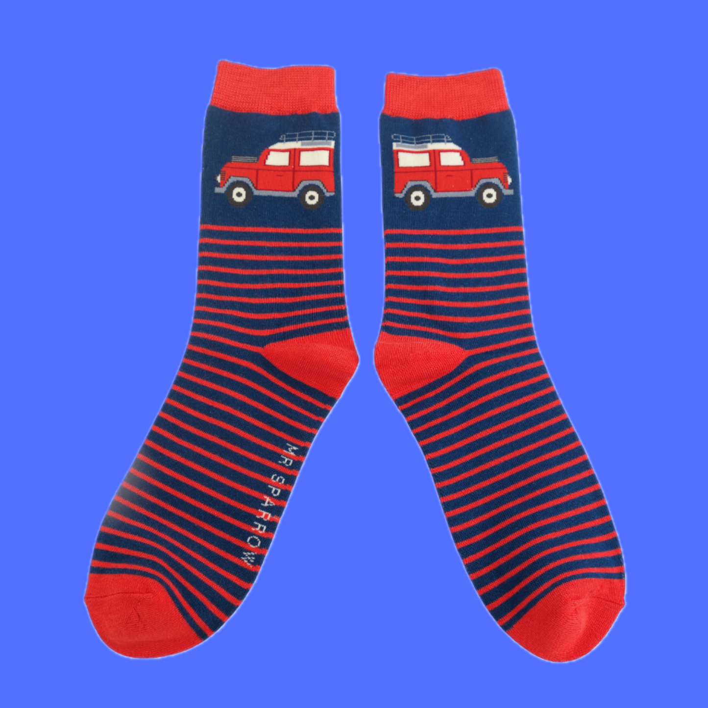 Jeep & Stripes Bamboo Socks