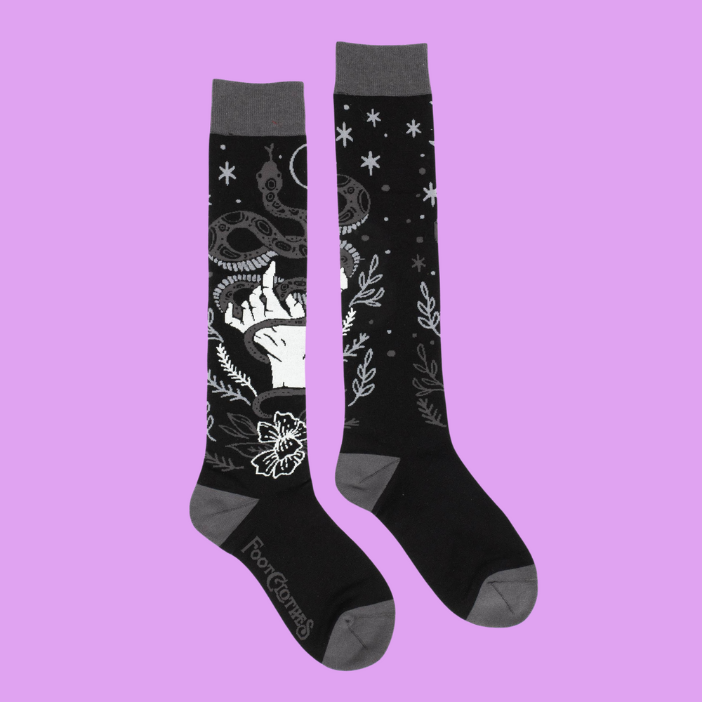 Serpentine Witch Knee Highs