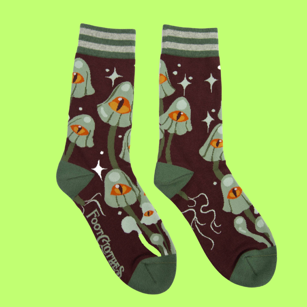 Mystic Mushrooms Socks