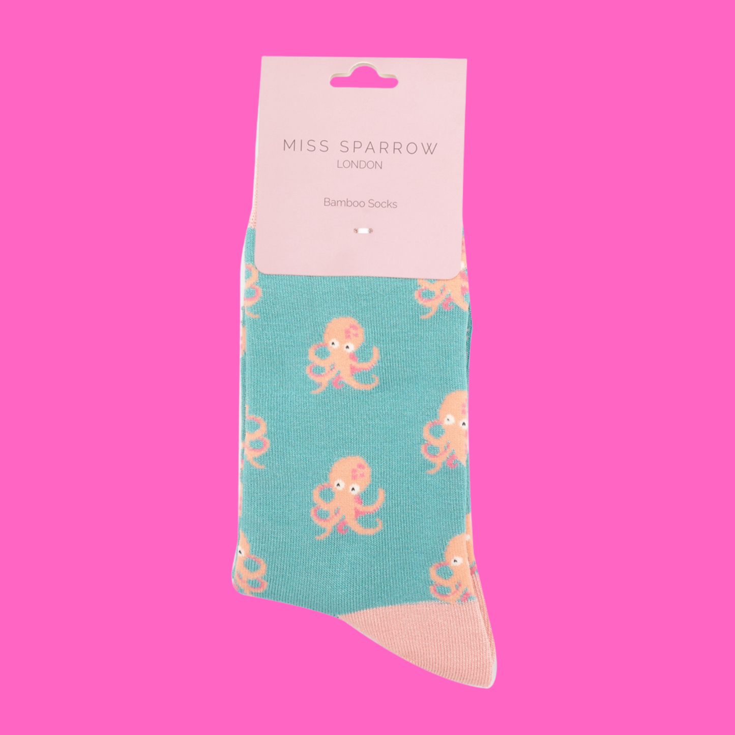 
                  
                    Little Octopus Bamboo Socks - Miss Sparrow
                  
                