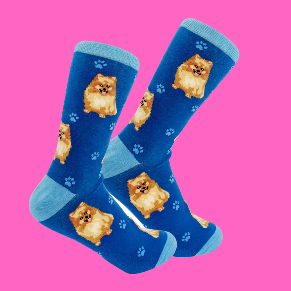 Pomeranian Dog Full Body Socks