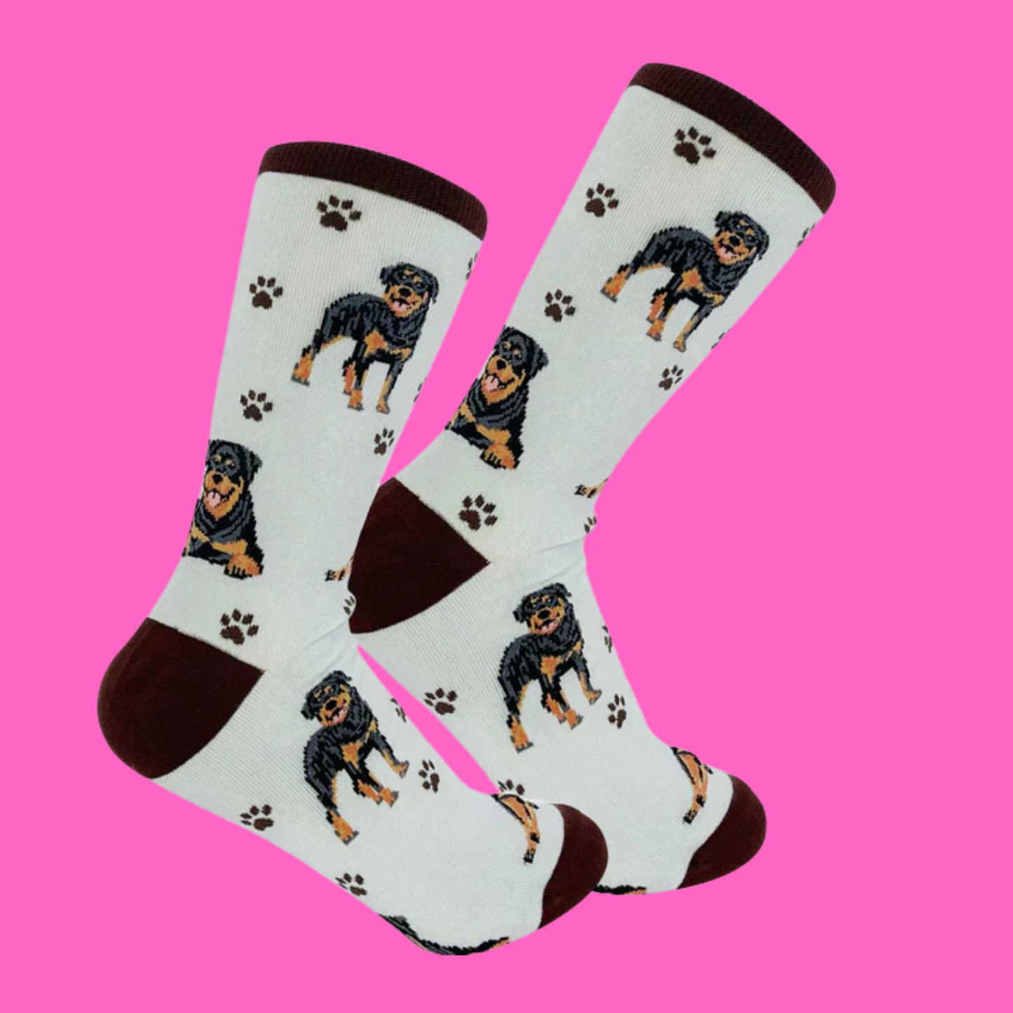 Rottweiler Dog Full Body Socks