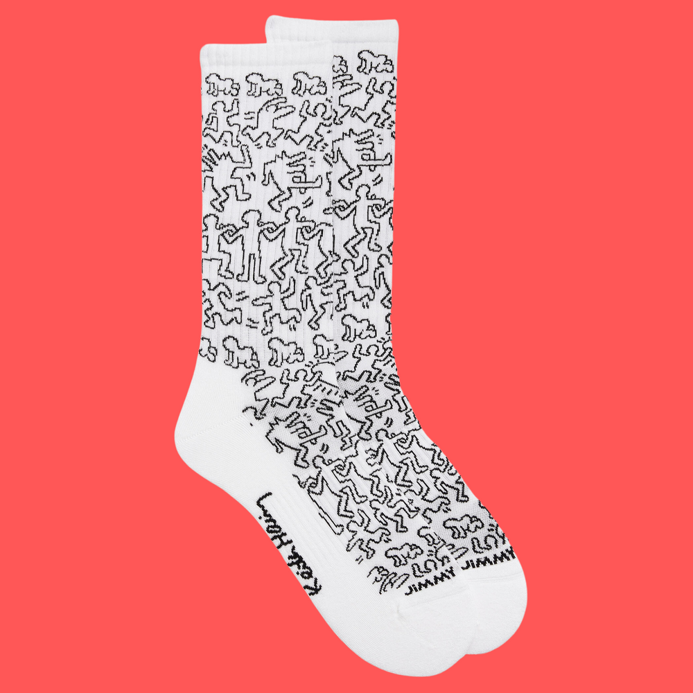 Keith Haring Community Athletic Socks