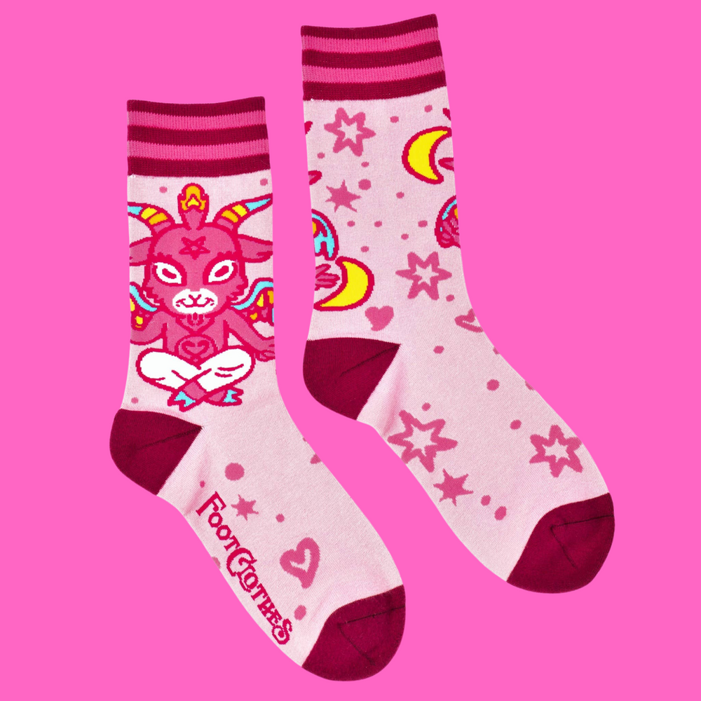 
                      
                        Cute Baphomet Socks
                      
                    