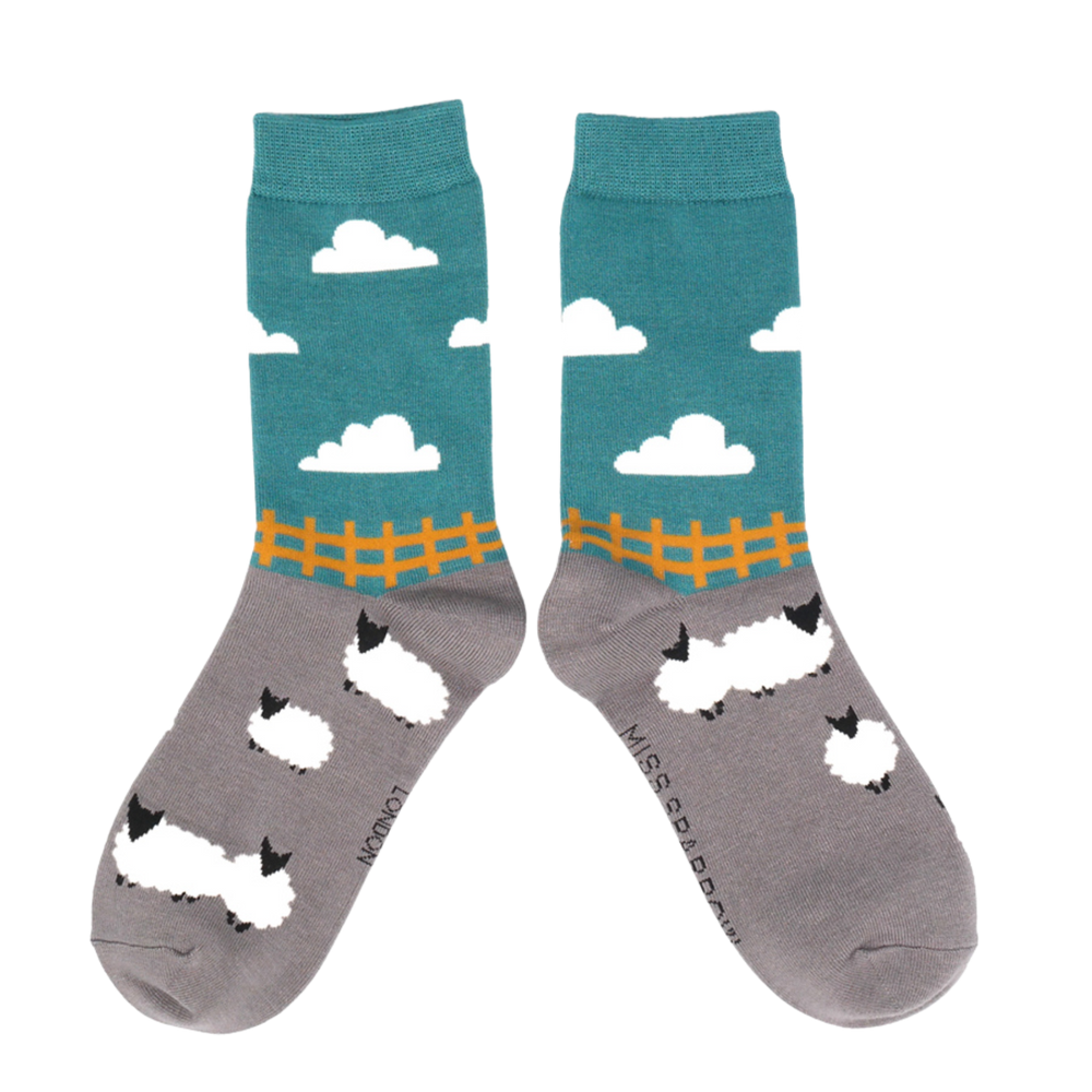 
                      
                        Sheep Meadows Bamboo Socks - Miss Sparrow
                      
                    