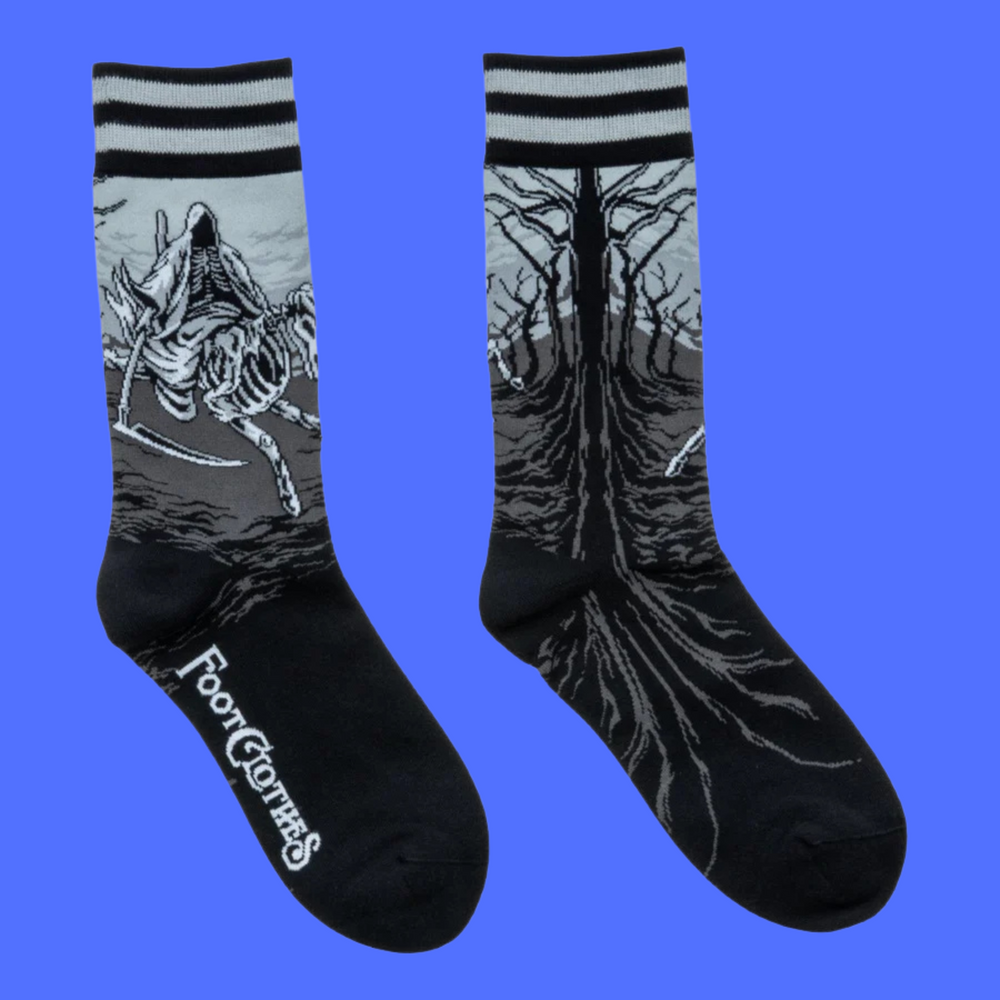 Death on a Pale Horse Crew Socks