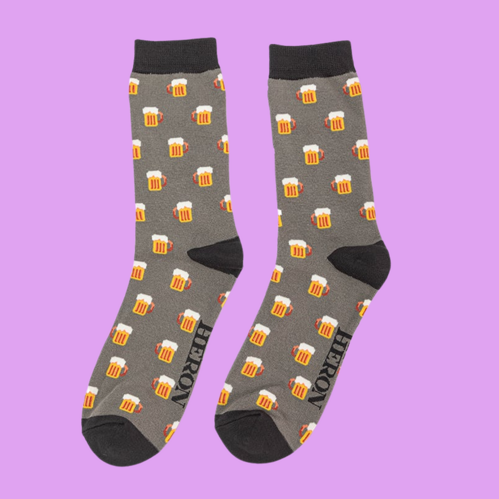 
                      
                        Beer Bamboo Socks - Miss Sparrow
                      
                    