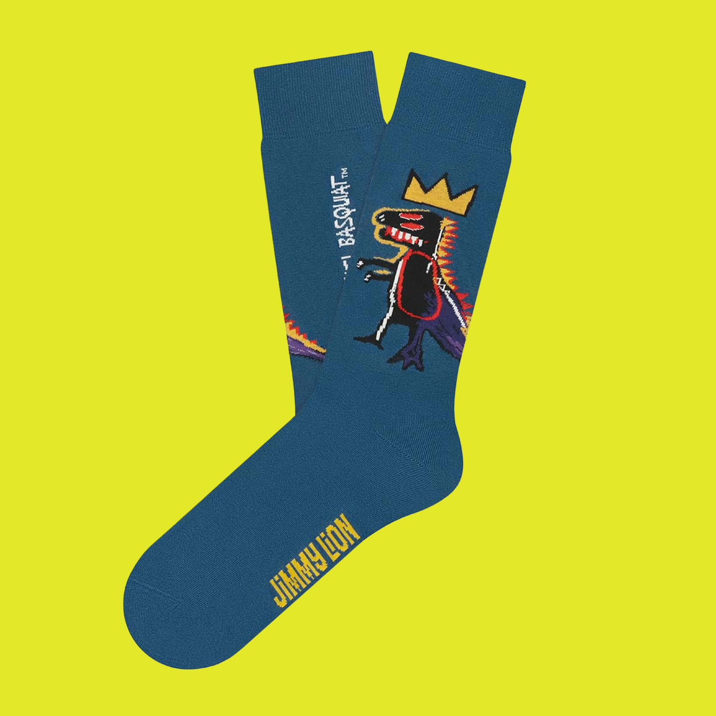 Basquiat Pez Dispenser Socks