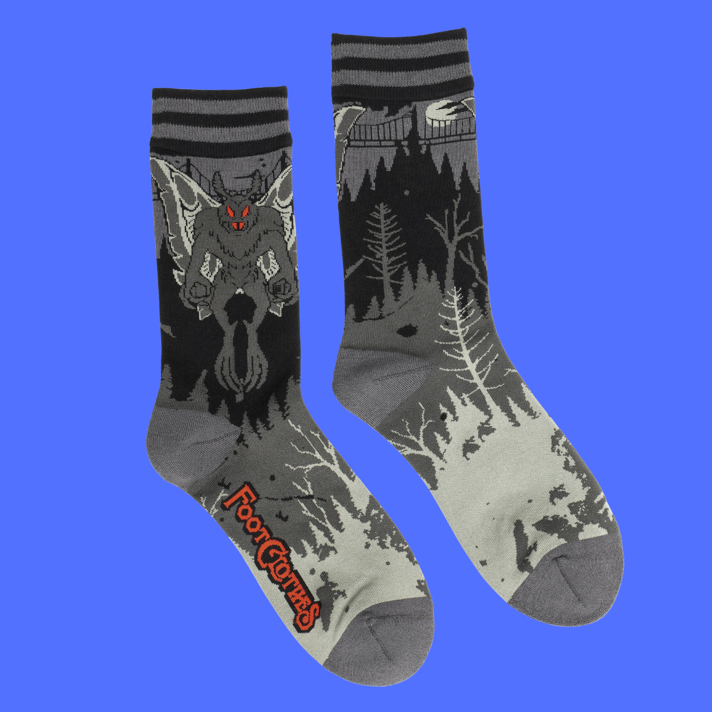 Mothman Crew Socks