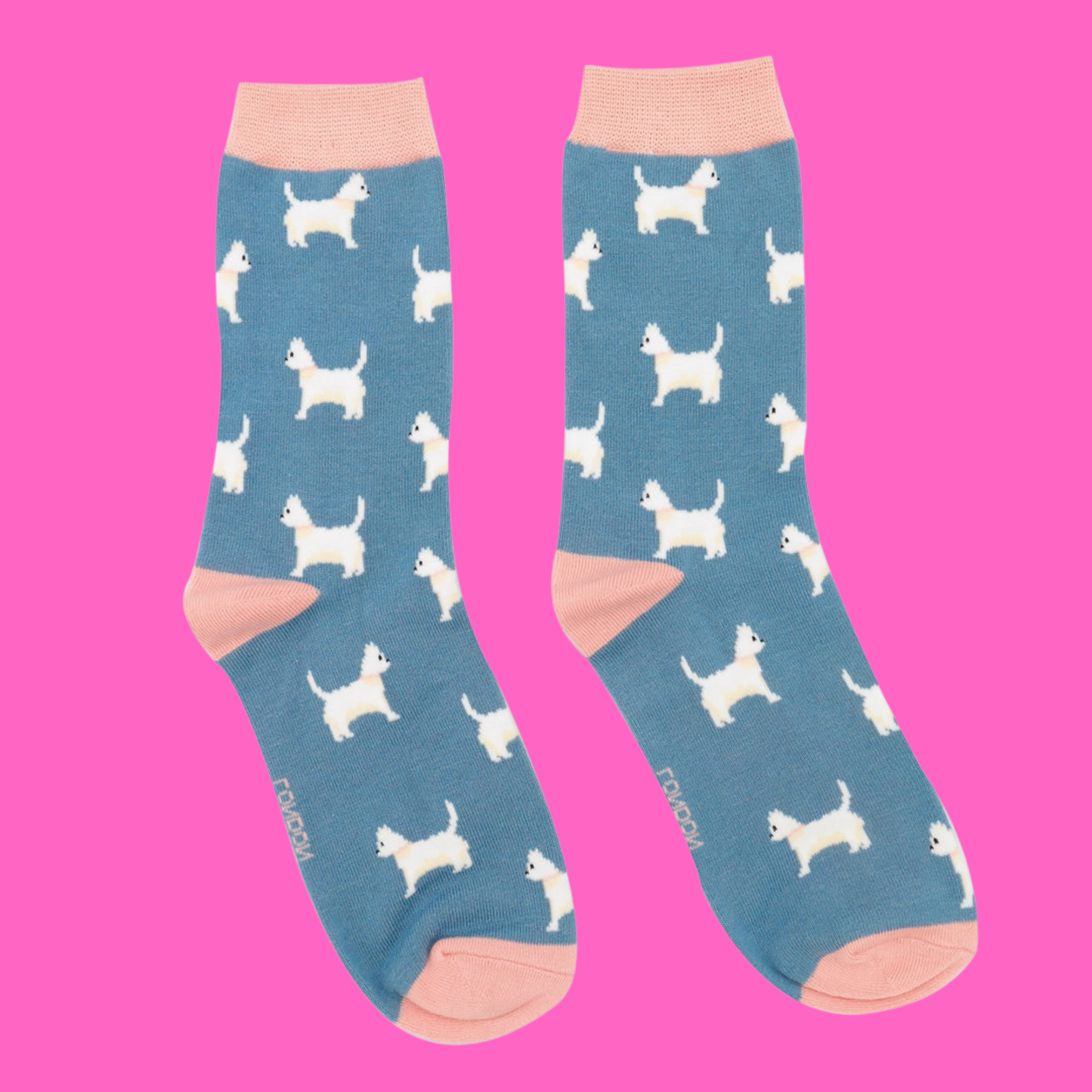 Cute Scottie Bamboo Socks