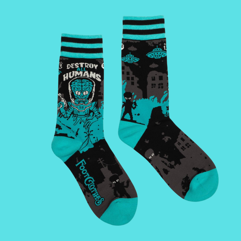 
                      
                        Destroy All Humans Socks
                      
                    