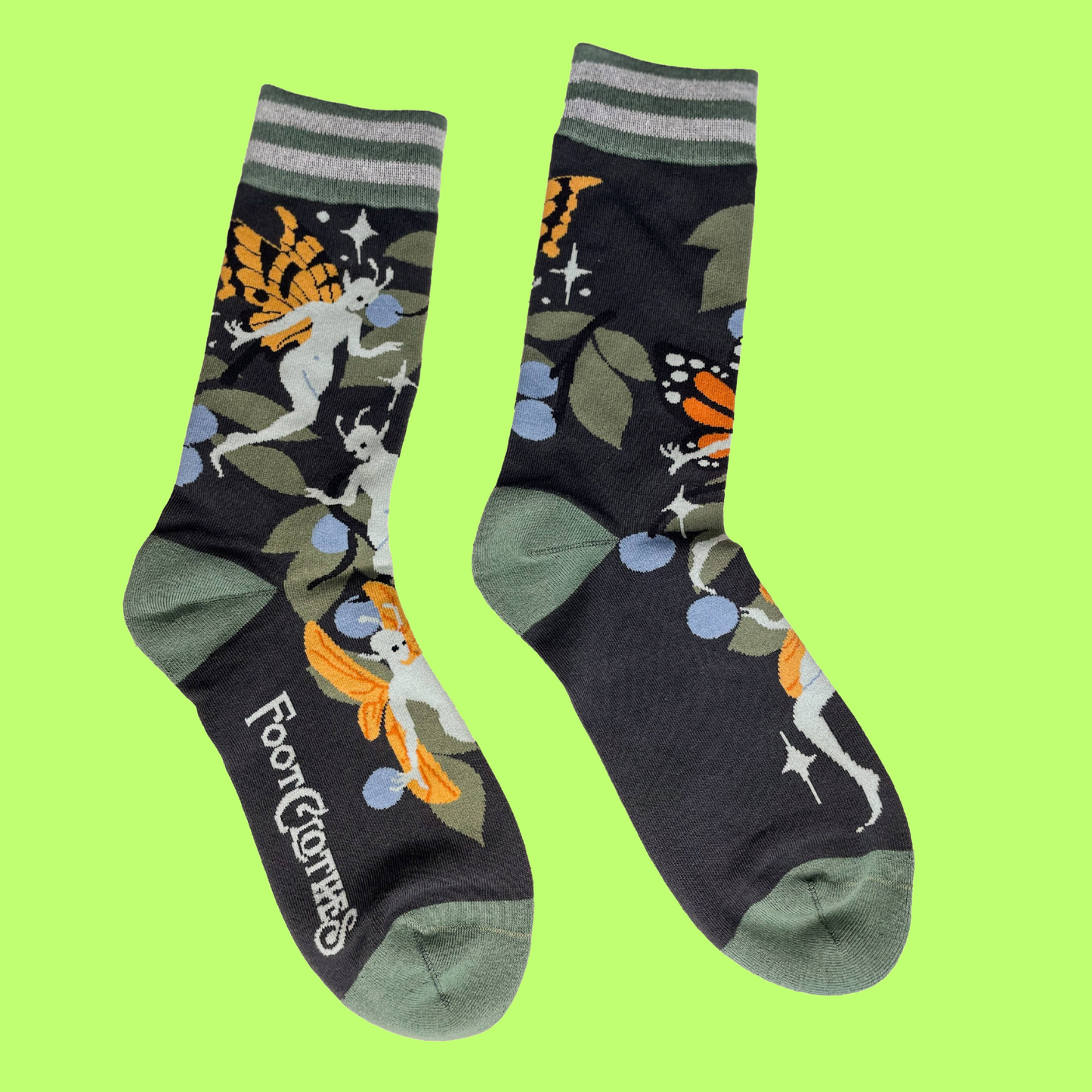 Fanciful Fairies Crew Socks