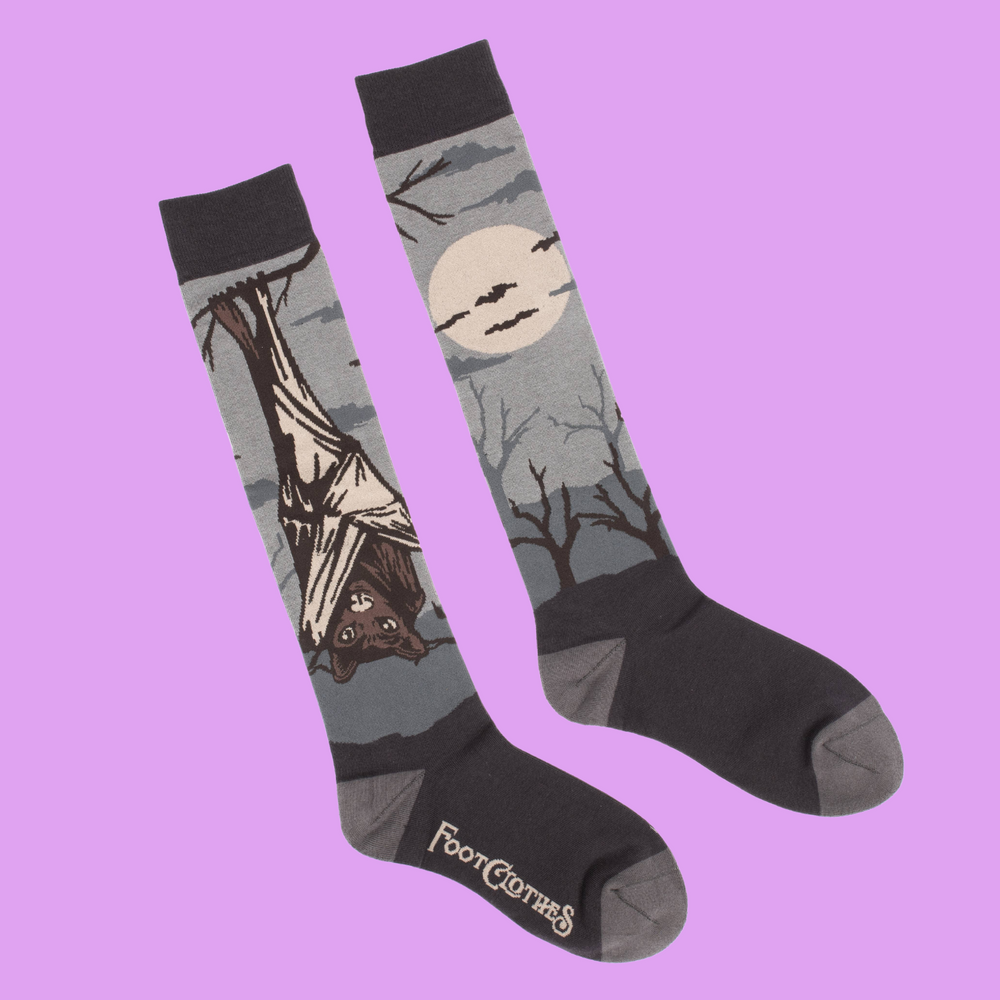 Bat Knee High Socks