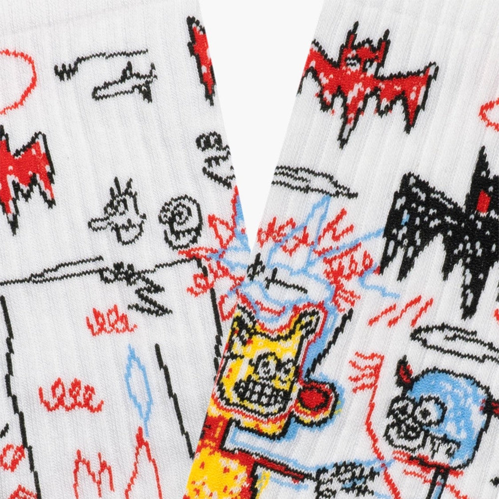 
                      
                        Basquiat Batman Athletic Socks
                      
                    