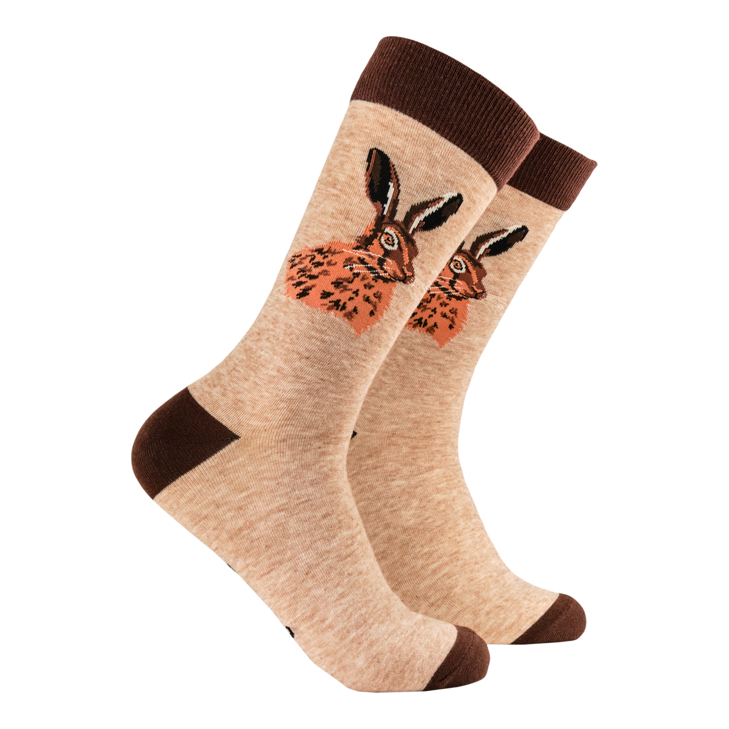 Hare Socks - Portrait of a Leveret