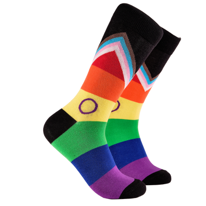 Progress Pride Socks