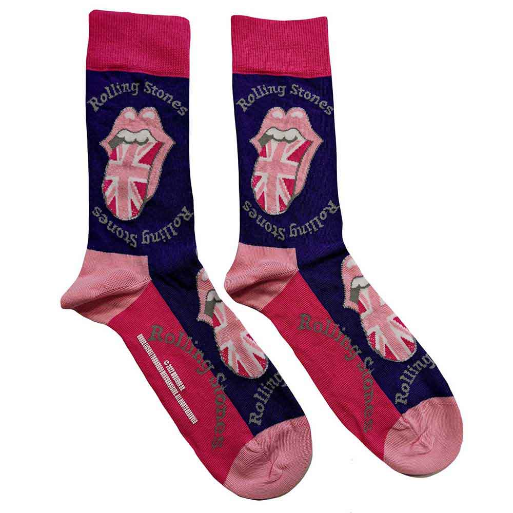 The Rolling Stones UK Tongue Socks