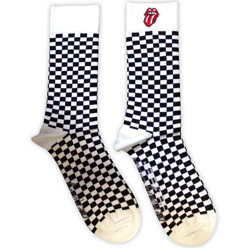 The Rolling Stones Check Socks