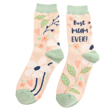 Best Mum Ever Bamboo Socks - Miss Sparrow