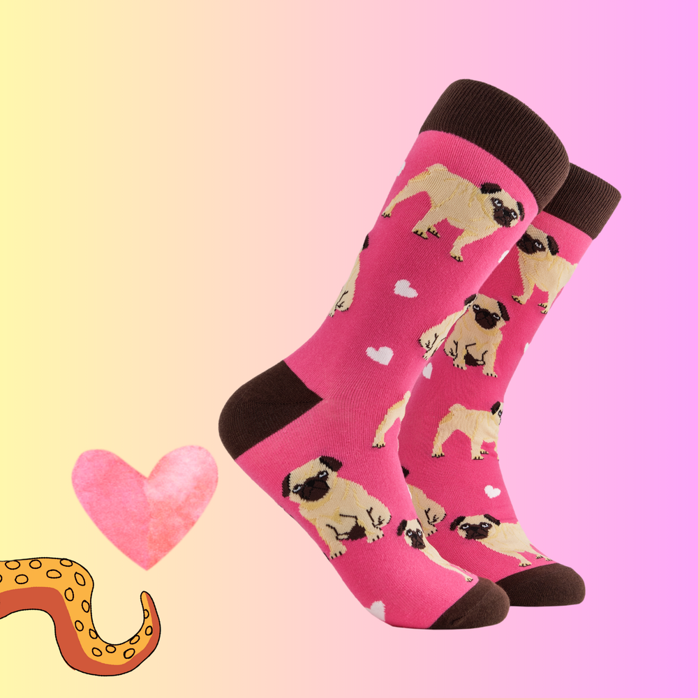 Pug Love Socks