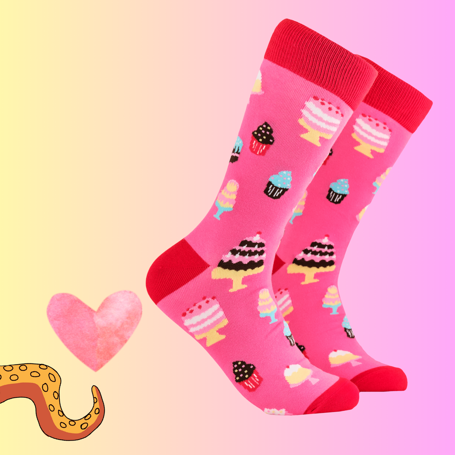 Cake Lover Socks