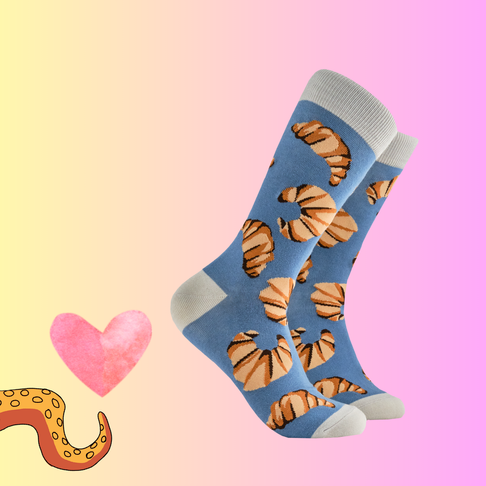 Sweet Treat Socks - Croissants