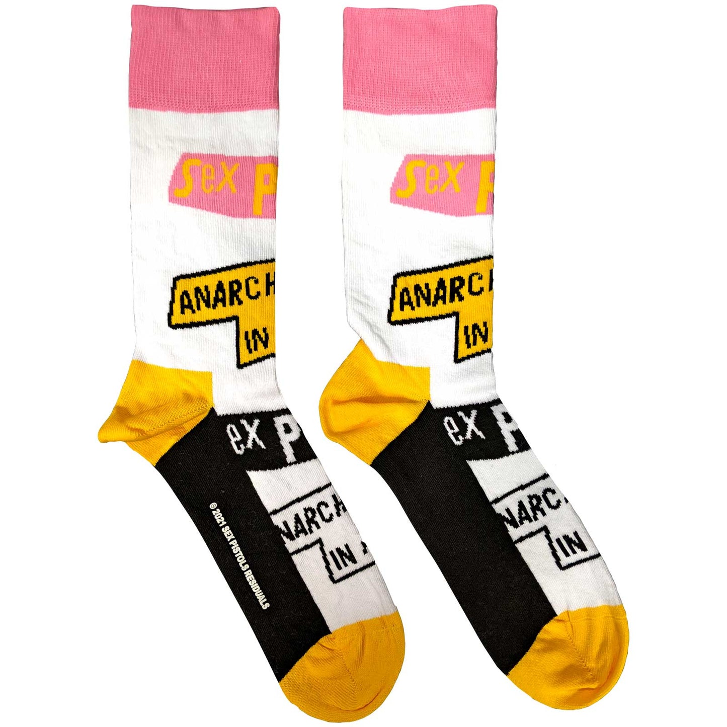 Sex Pistols Anarchy in the UK Socks