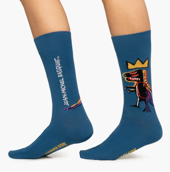 
                      
                        Basquiat Pez Dispenser Socks
                      
                    