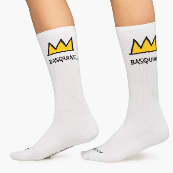 
                      
                        Basquiat Crown Athletic Socks
                      
                    