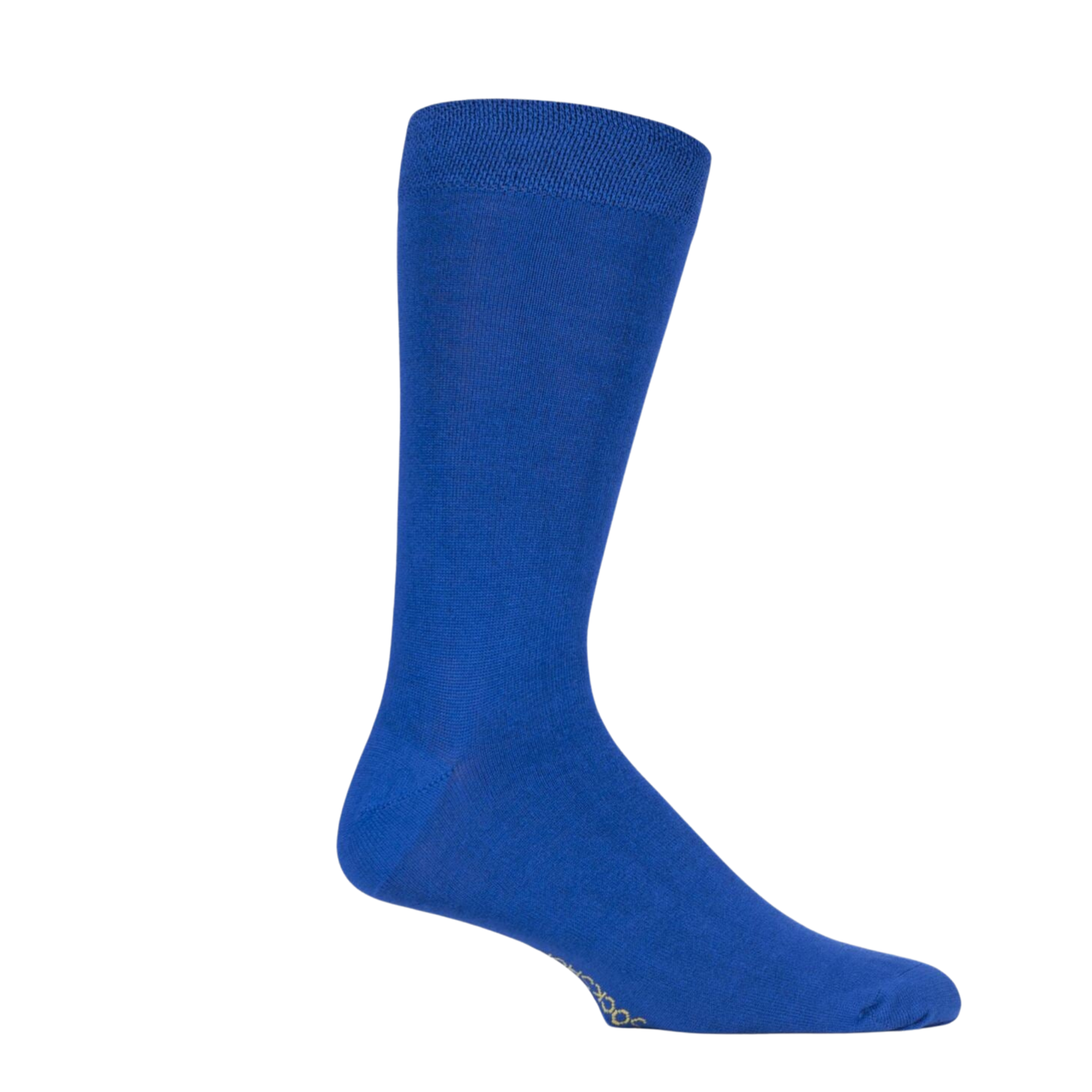 
                  
                    A pair of royal blue bamboo socks.
                  
                