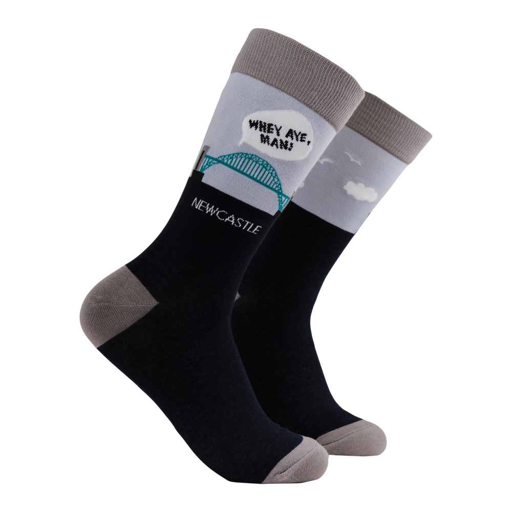 Newcastle Socks - Tyne Bridge