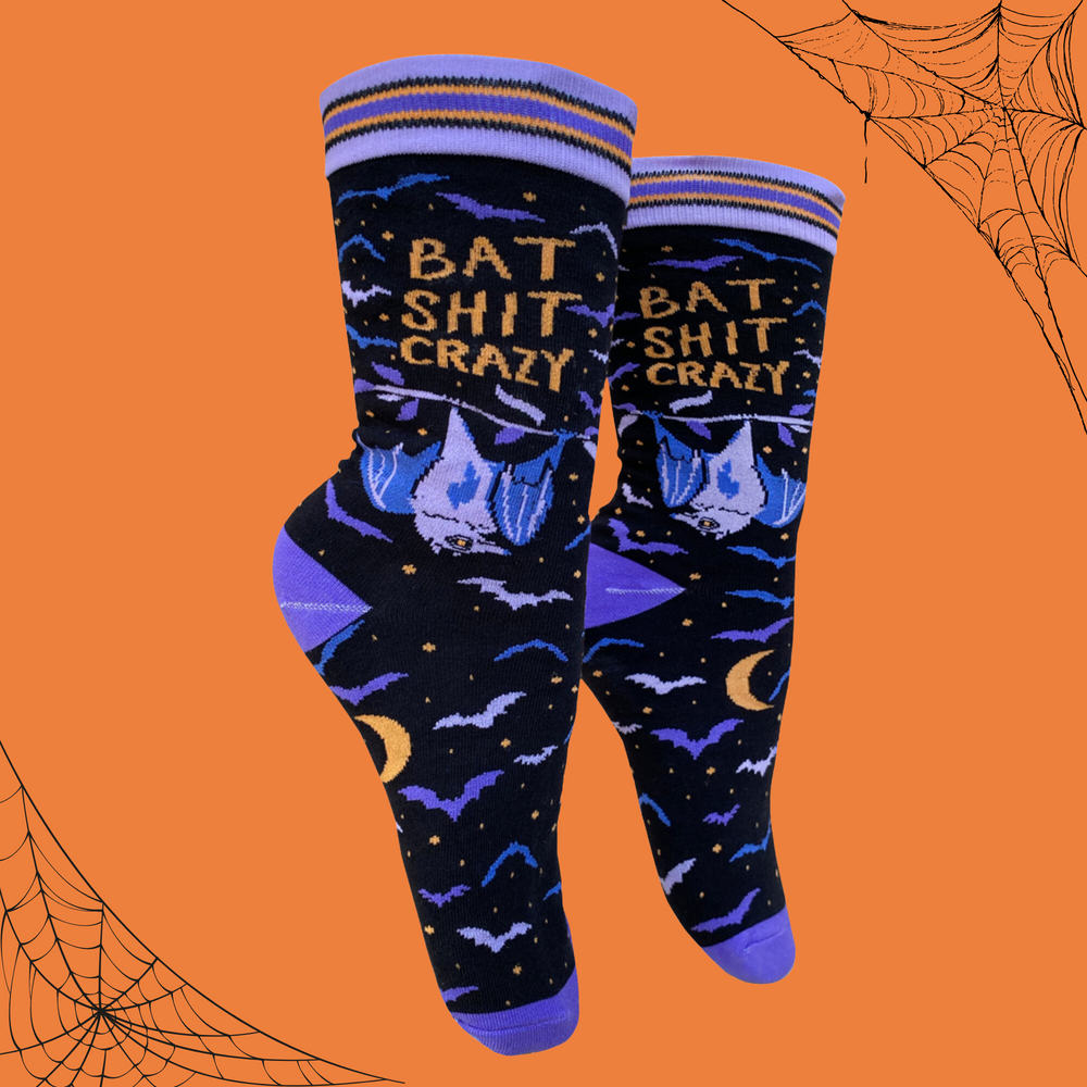 Bat S**t Crazy Socks - Small