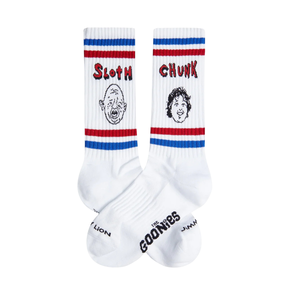 The Goonies Sloth and Chunk Athletic Socks