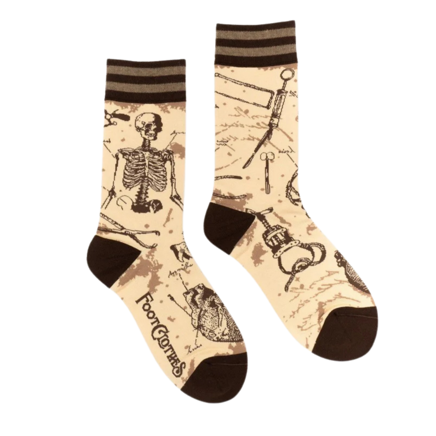 Antique Medical Crew Socks