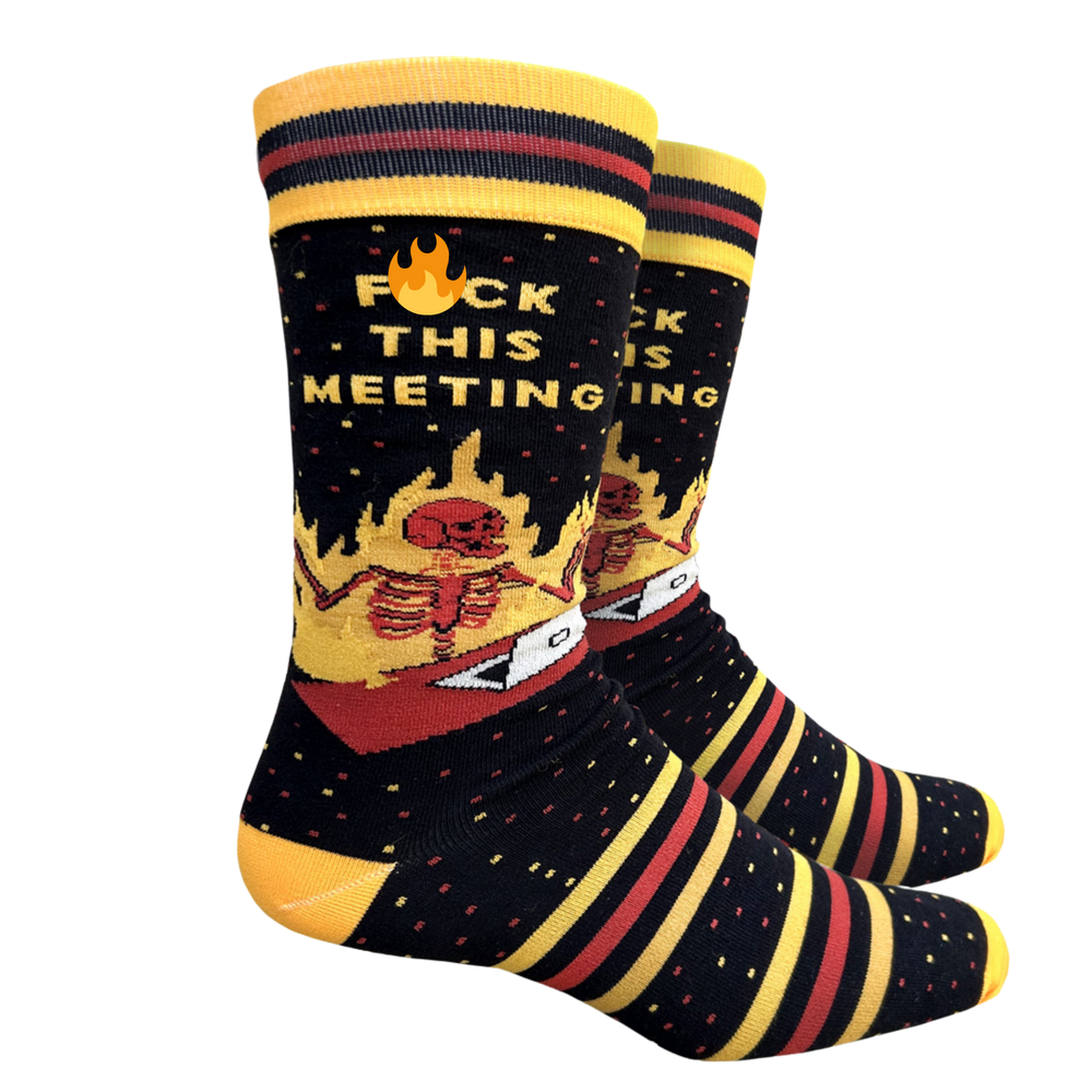 F**k This Meeting Socks - Large