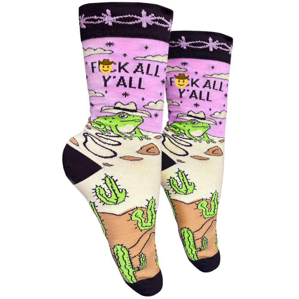 F**k All Y'all Socks - Small