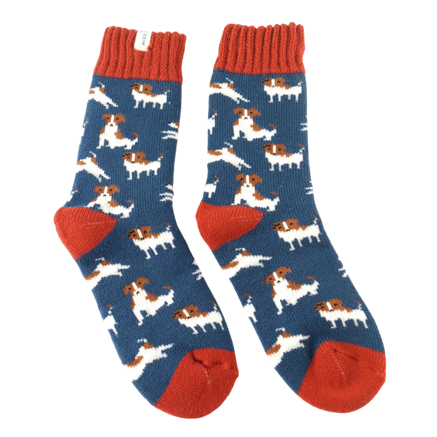 Winter Jack Russells Socks - Miss Sparrow