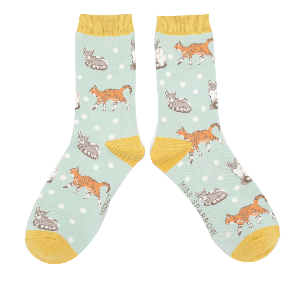 
                      
                        Cats & Spots Bamboo Socks
                      
                    