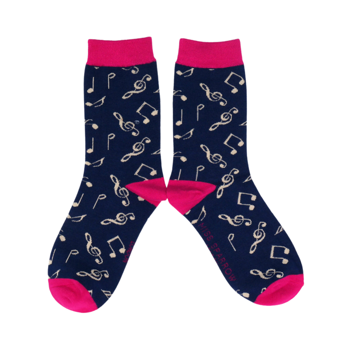 Music Notes Bamboo Socks