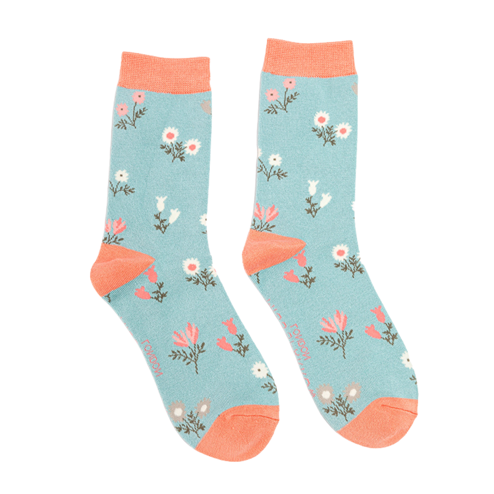 
                      
                        Dainty Floral Bamboo Socks - Miss Sparrow
                      
                    